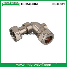 Brass Angle Ball Valve with Compression End (AV6003)